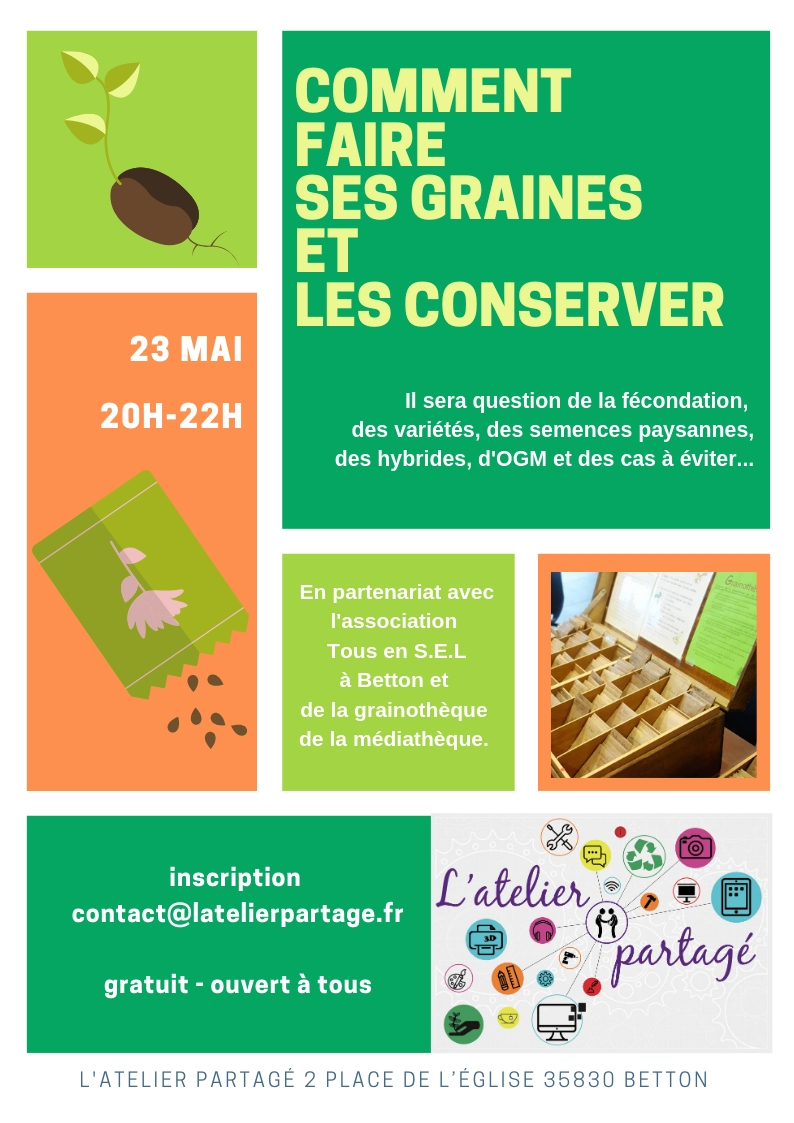 Conserver les graines